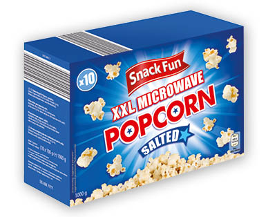 SNACK FUN Mikowellen-Popcorn