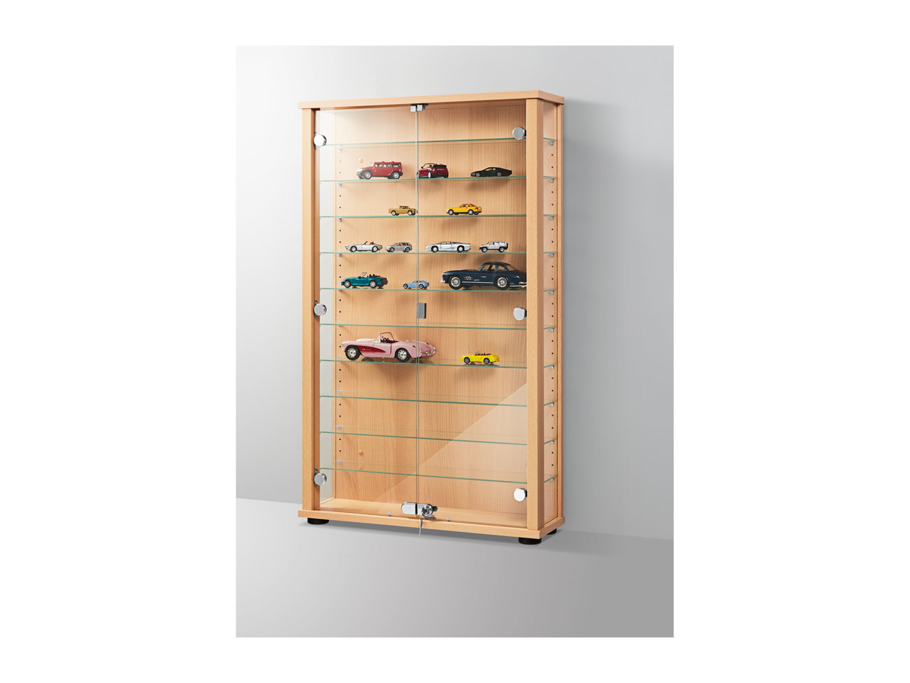 Livarno Living Large Collector's Beech Display Cabinet Beech1
