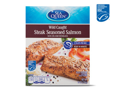Sea Queen Wild Caught Seasoned Salmon