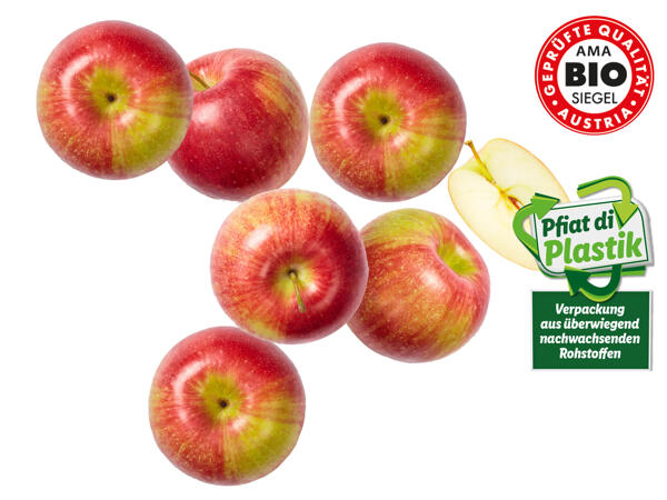 Bio Äpfel rot aus der Steiermark