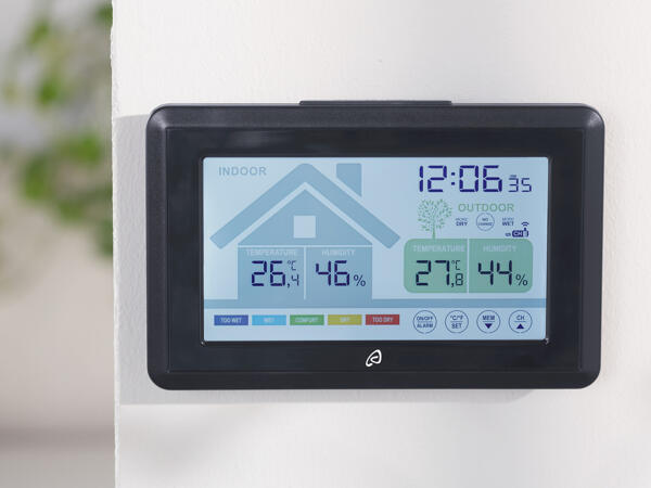 Radio-controlled Weather Station and Ventilation Monitor