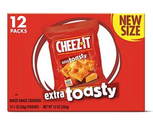 Cheez-It 
 Portion Packs Extra Toasty or Snack Mix