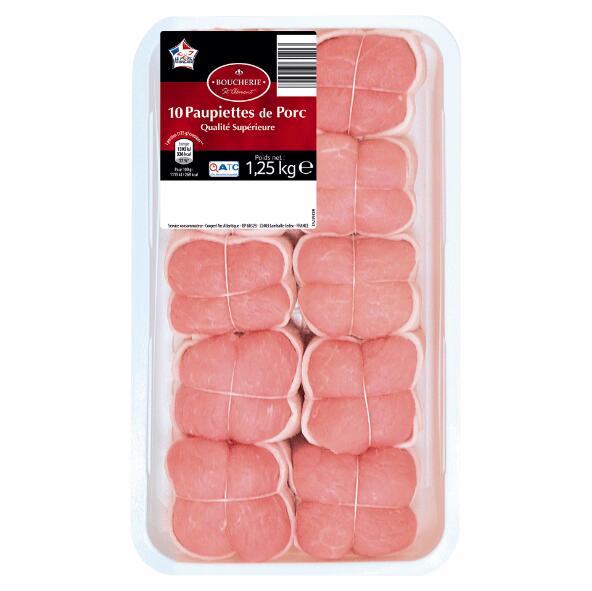 BOUCHERIE ST-CLÉMENT(R) 				10 paupiettes de porc