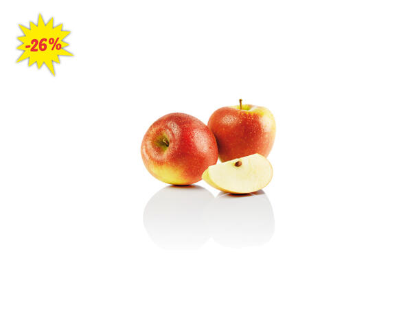 Ekologiska röda äpplen