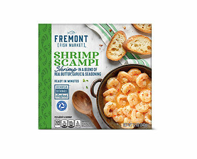 Fremont Fish Market Shrimp Scampi or Lemon Pepper Shrimp