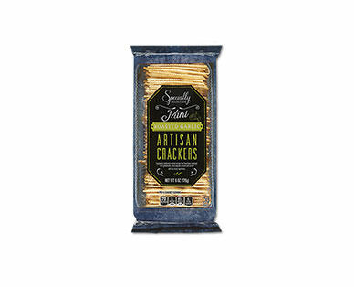 Specially Selected Artisan Crackers Cracked Pepper or Roasted Garlic