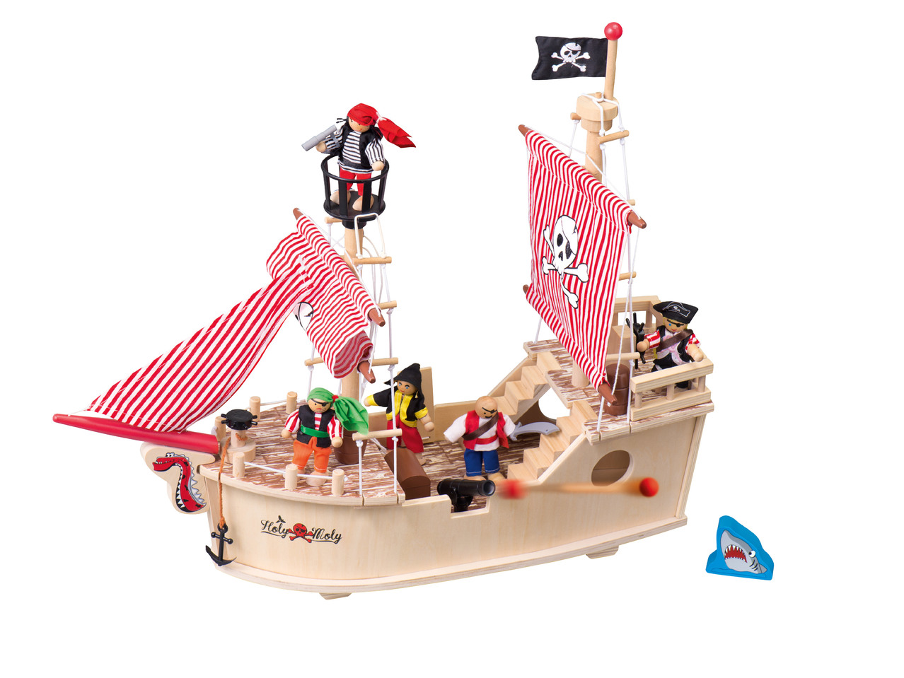 Dřevěný statek / pirátská loď / hrad