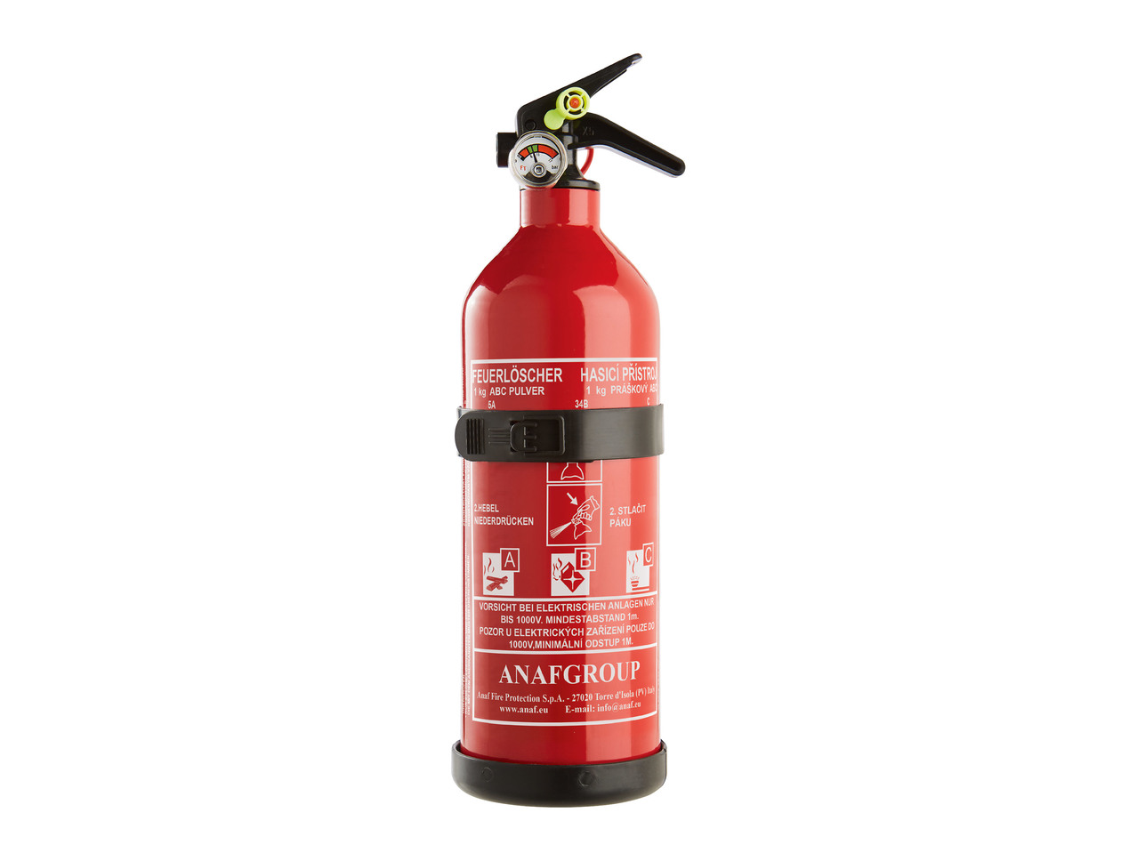 Práškový hasicí přístroj 1 kg ABC