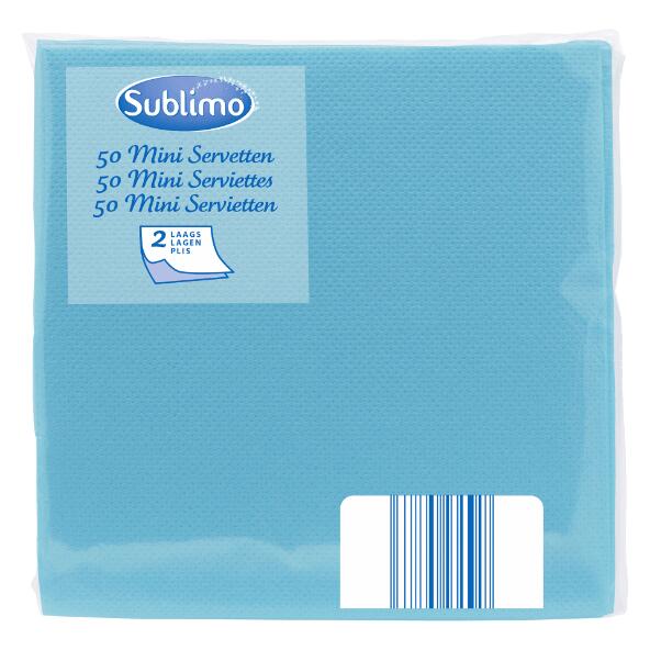 SUBLIMO(R) 				50 serviettes papier