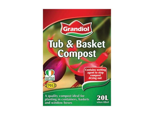 Tub & Basket Compost 20L