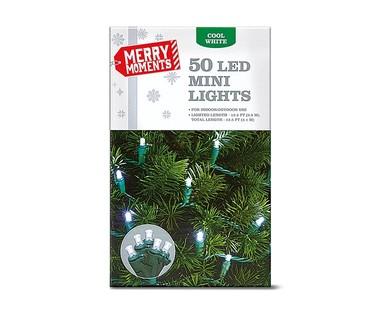 Merry Moments 50-Count LED Christmas Lights