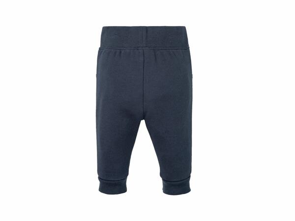 Pantalones azulados de chándal para bebé pack 2