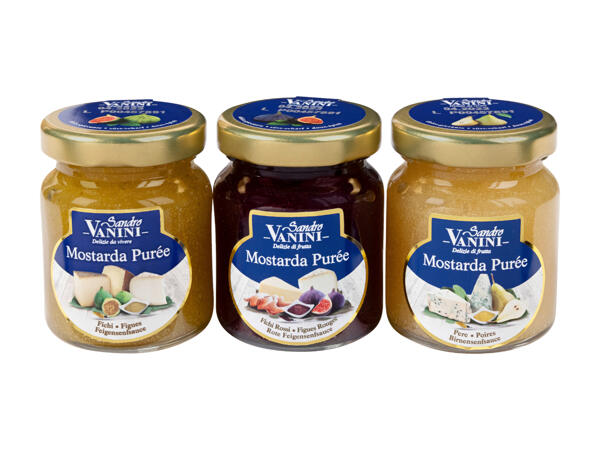 Trio de sauces moutarde Vanini
