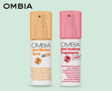 OMBIA Anti-Insekten-Spray/Tropen-Spray