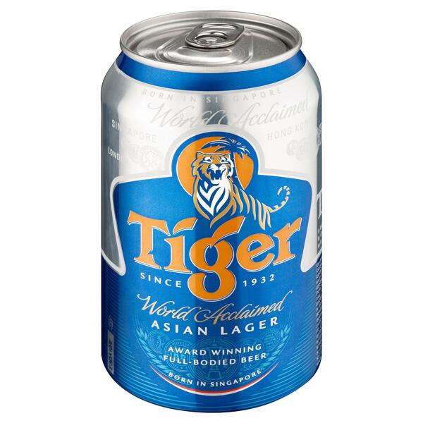 Estrella Damm oder Tiger Beer 0,33 l