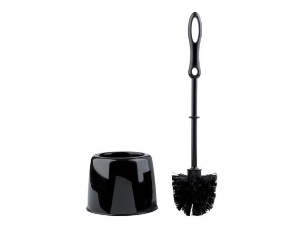 Toilet brush holder or toilet brush set, 2 pieces