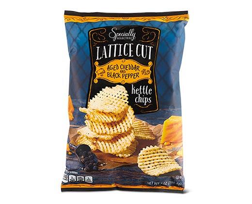 Specially Selected 
 Lattice Cut Kettle Chips