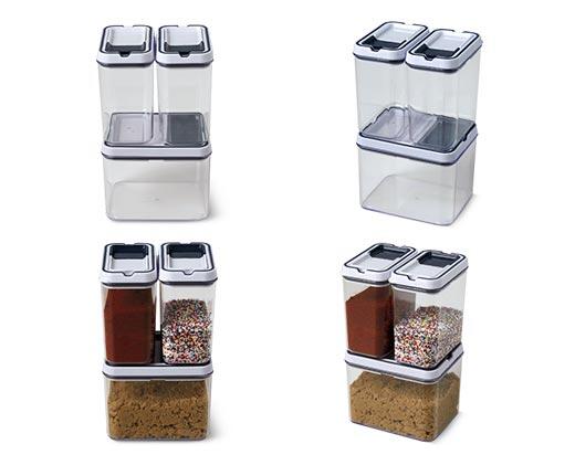 Crofton 
 Airtight Snack Jar or Shake & Store Container Set
