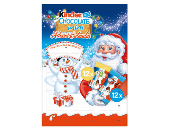 Kinder Chocolate Mini Advent Calendar 