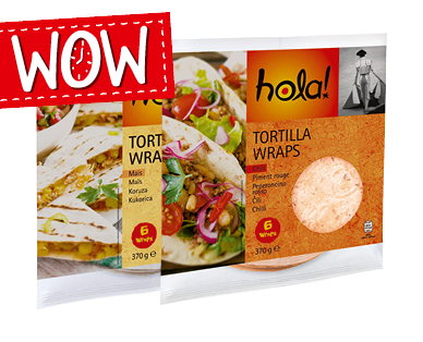 HOLA! Tortilla Wraps