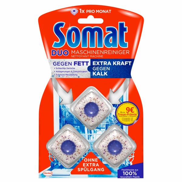 Somat Spülmaschinen-Pflege Maschinenreiniger-Tabs 3 Stück*