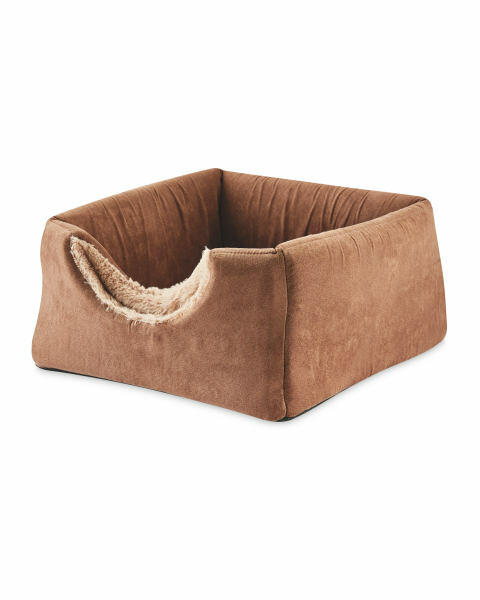Pet Collection Brown 2-In-1 Cat Cave