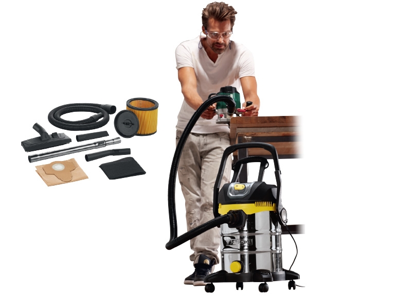 Parkside(R) 1,400W Wet and Dry Vacuum Cleaner