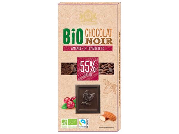 Chocolat noir Bio