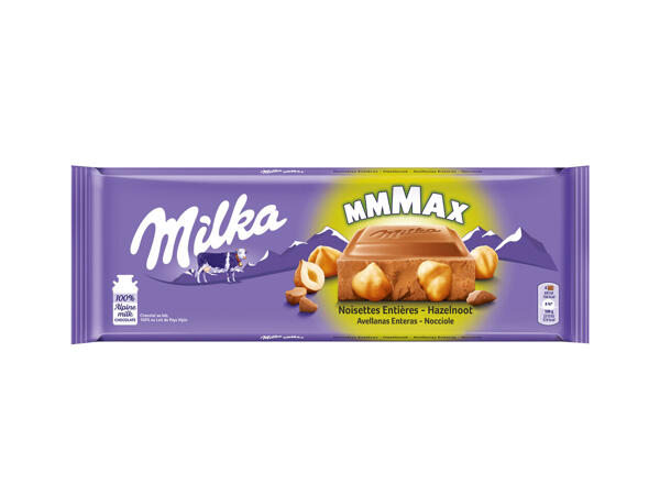 Milka(R) Tablete de Chocolate com Avelãs/ Choco Jelly