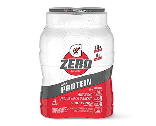 Gatorade 
 G Zero + Protein 4-Pack