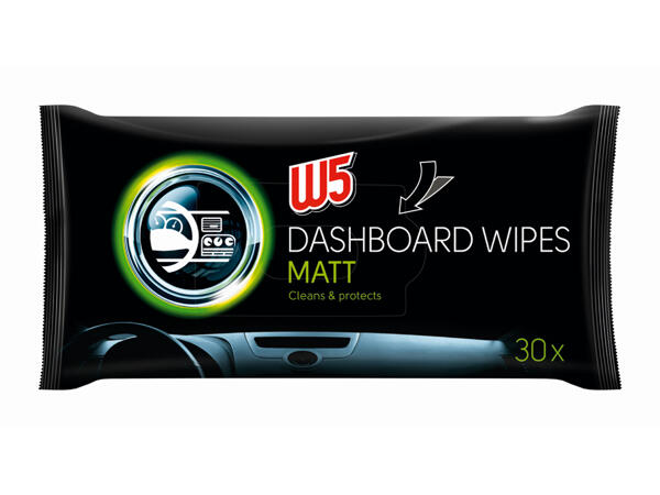 Detergent Wipes for Car Interiors