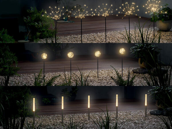Set lămpi LED, de grădină