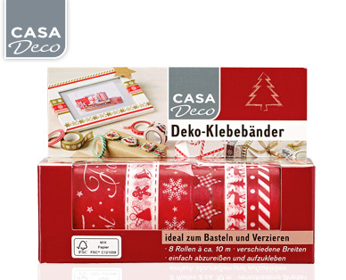 CASA Deco Deko-Klebebänder