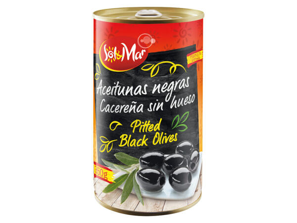 Sol & Mar Kivettömät mustat oliivit