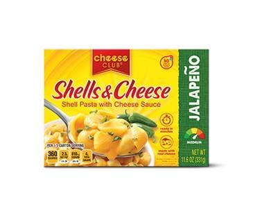Cheese Club Jalapeno or Chipotle Deluxe Shells & Cheese