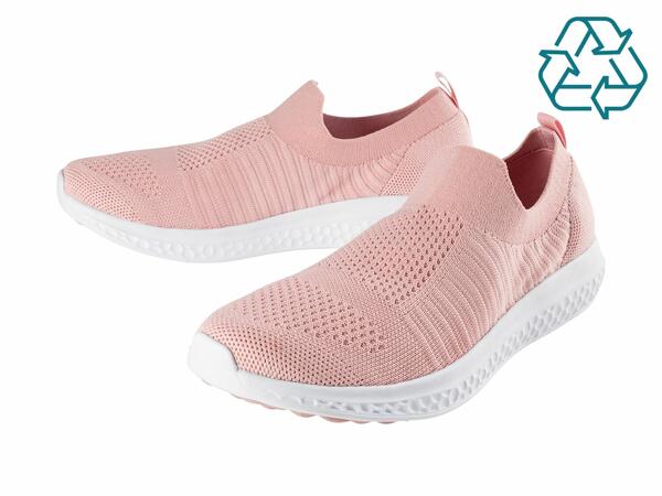 Zapatillas deportivas de material reciclado sin cordones mujer