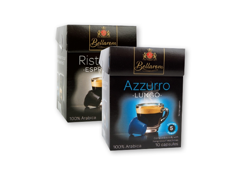 Bellarom Azzuro Lungo/Ristretto Espresso Capsules