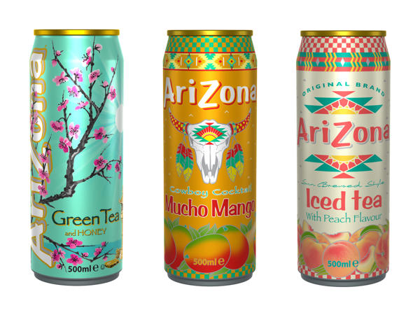 Ice tea Arizona (uniquement en Suisse romande et alémanique)