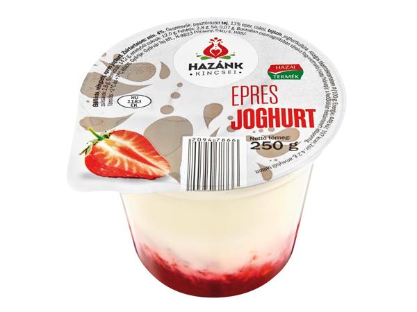 Epres joghurt