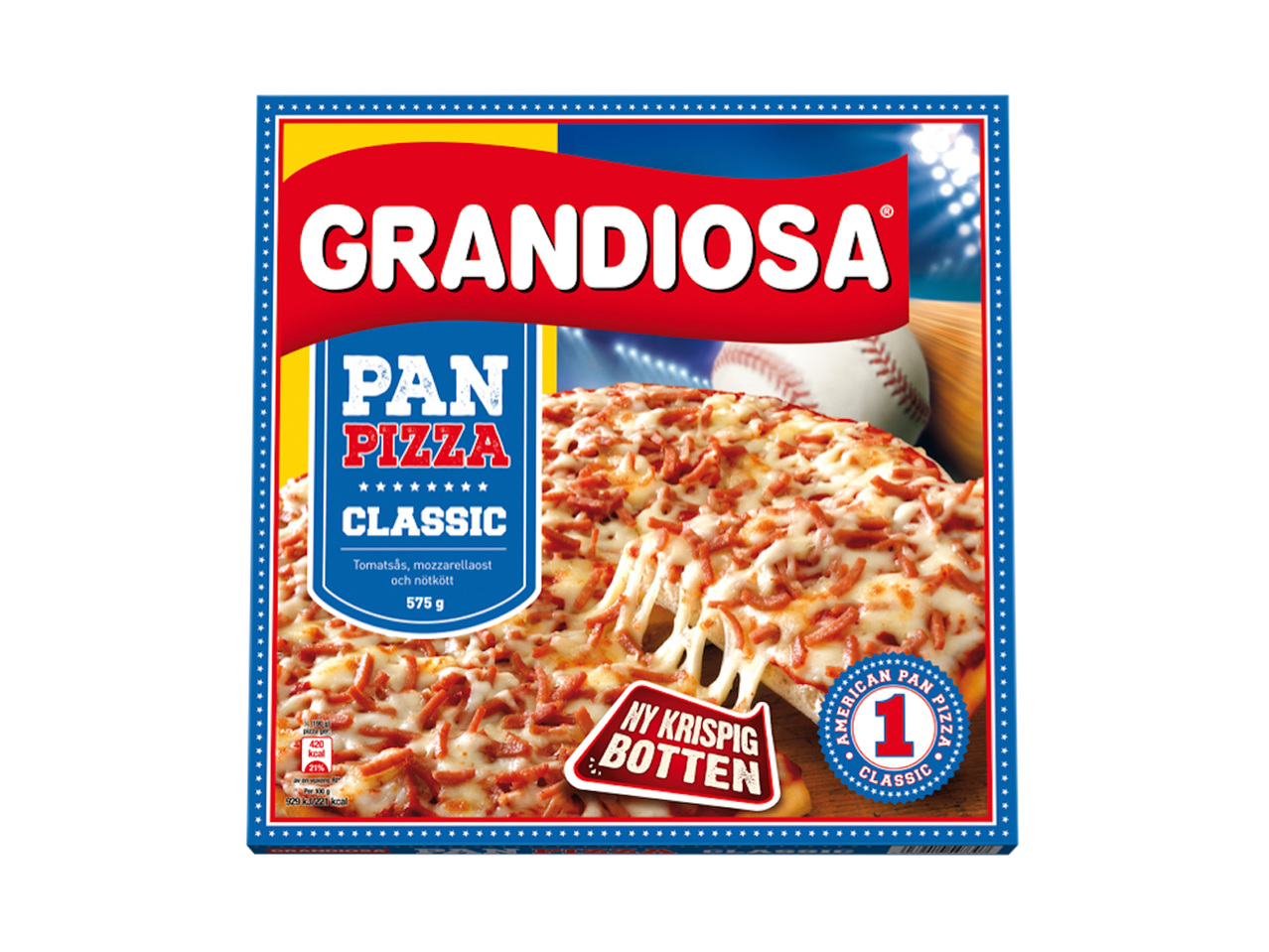 GRANDIOSA PAN PIZZA