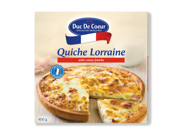 Fransk tærte eller Quiche Lorraine
