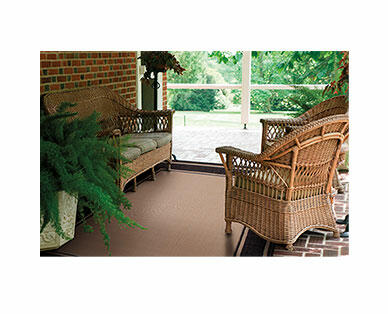 Huntington Home 6' x 9' Flat Weave Indoor/Outdoor Area Rug