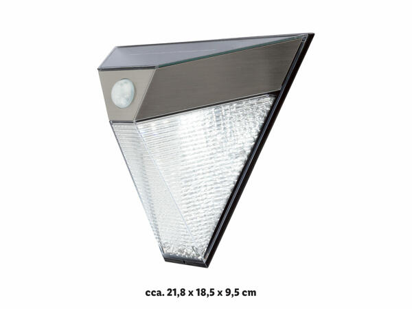 Lampă LED solară, cu senzor de mișcare