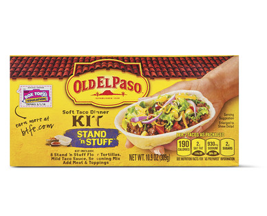 Old El Paso Stand ‘n Stuff Soft Taco Dinner Kit