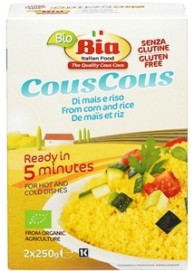 Couscous de maïs et riz Bio