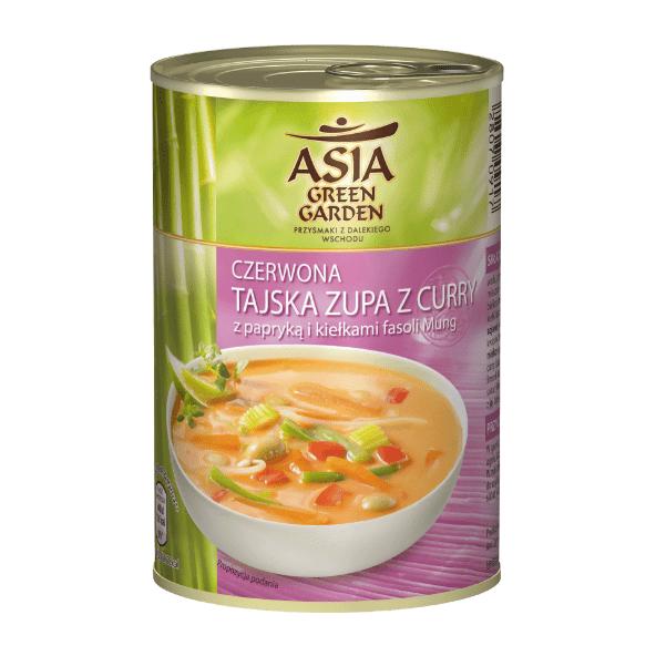 Zupa azjatycka z mlekiem kokosowym