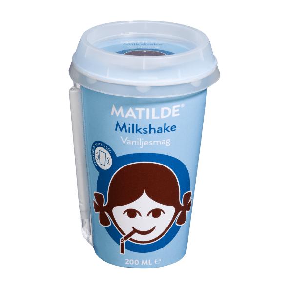 Milkshake med vaniljesmag