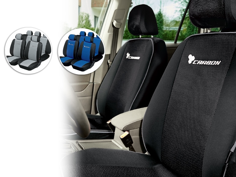 ULTIMATE SPEED Carbon Car Seat Cover Set