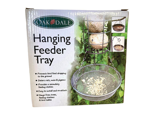 Oakdale Hanging Bird Feeder Tray