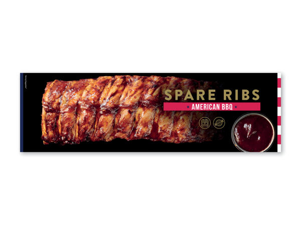 Spareribs slow cooked